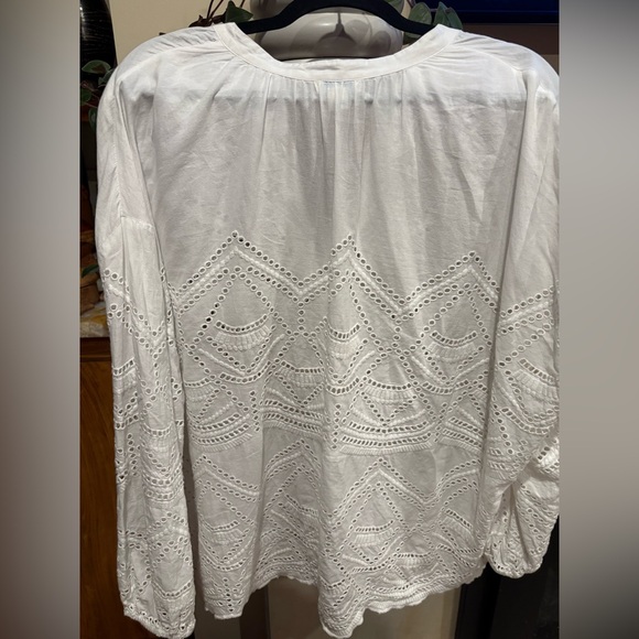 Sundance Voluminous Eyelet Blouse - Picture 5 of 5